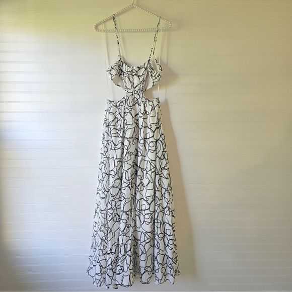 Astr Dresses & Skirts - ASTR The Label Sanger Scribble Print Dress Large